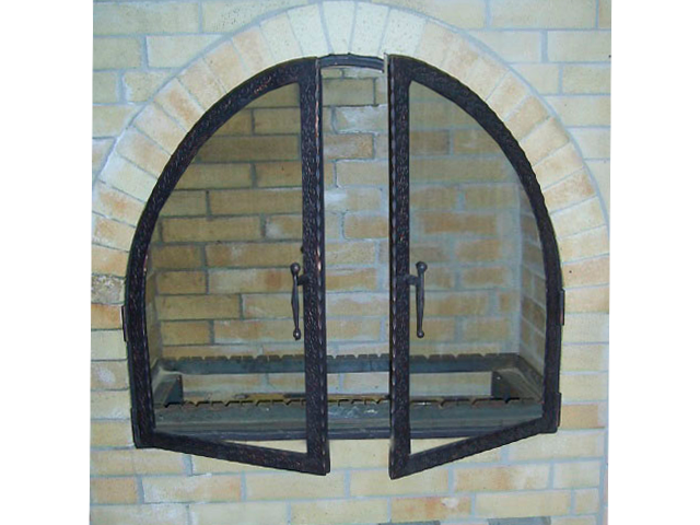 Дверь каминная полукруглая фото в Перми
