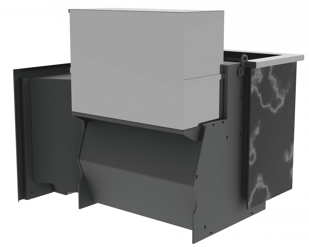 Банный камин 800, AISI 430 фото в Перми