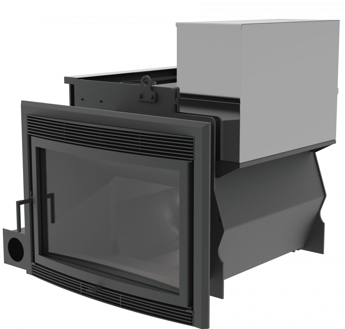 Банный камин 800, сталь фото в Перми