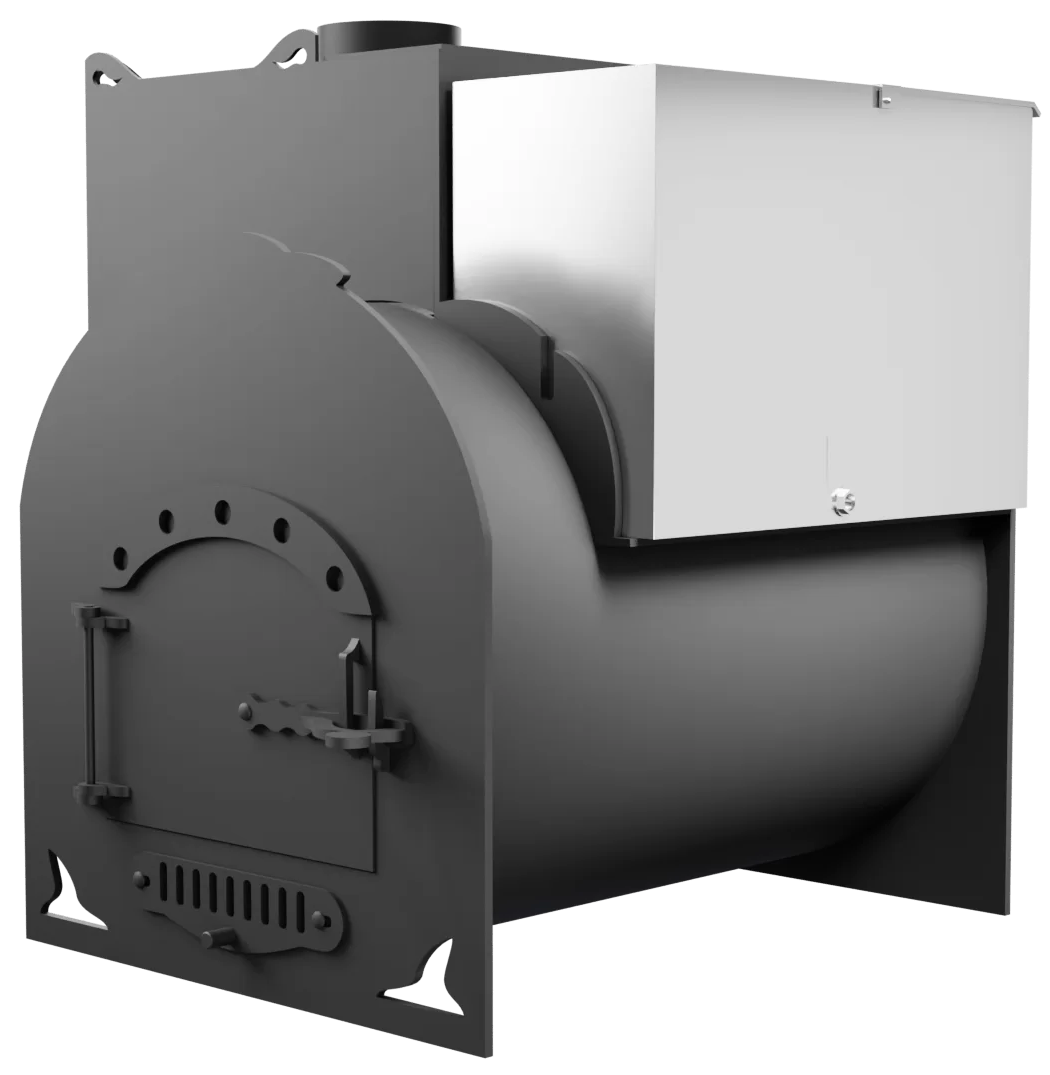 Печь Горыныч Мини, каменка с левой стороны фото в Перми