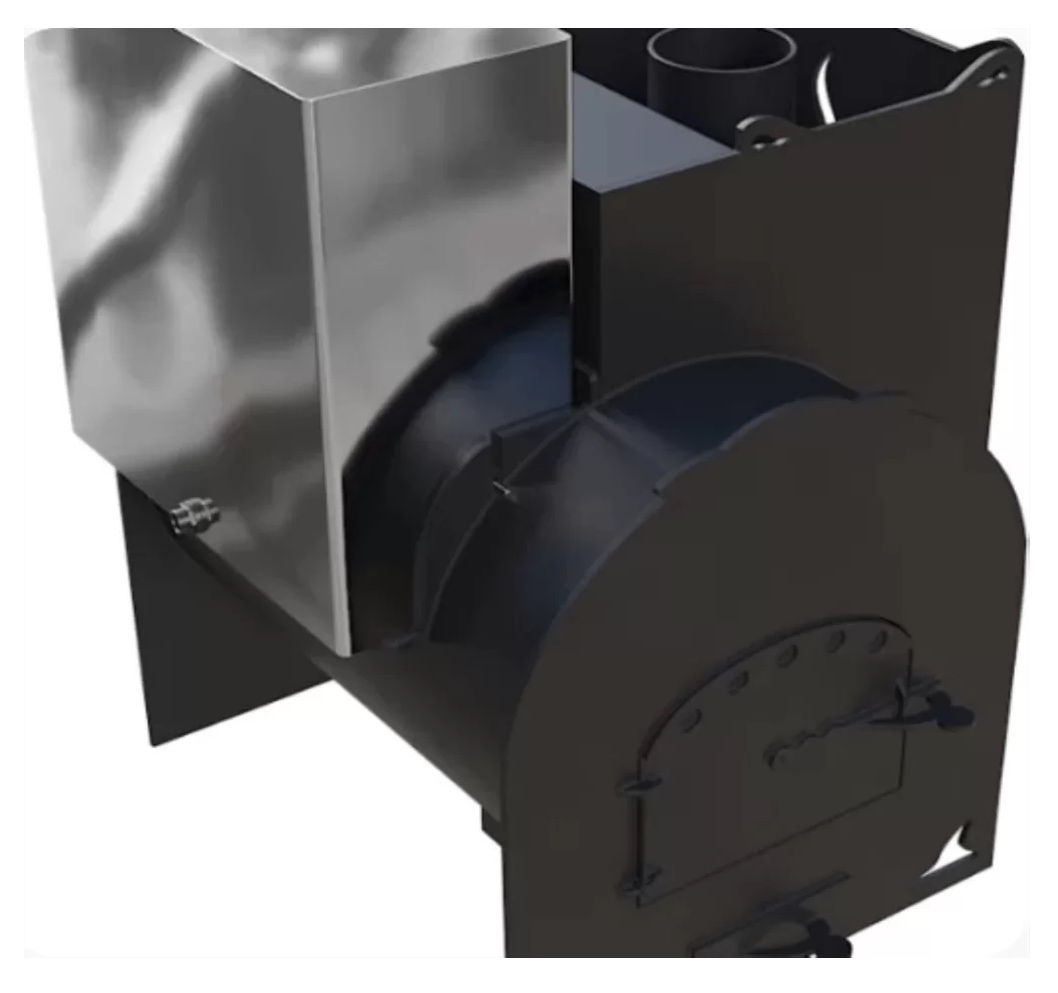 Печь Горыныч Мини, каменка с правой стороны фото в Перми