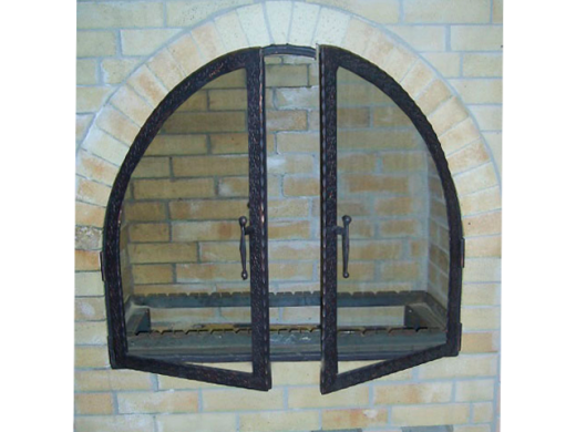Дверь каминная полукруглая фото в Перми
