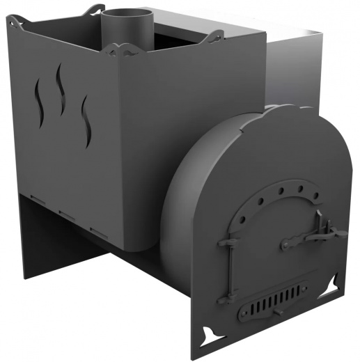 Печь Горыныч Мини, каменка с левой стороны фото в Перми